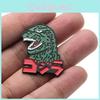 Pins de Esmalte Exquisitos de Monstros Godzilla Anime Cosplay Broche de Metal Para Mochilas Bolsas Chapéus