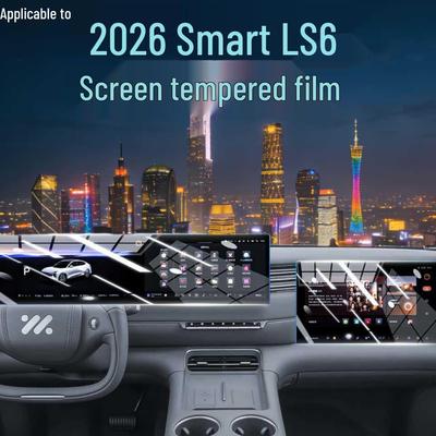 Zhiji LS6 Display Protection Film for 26 Models: Tempered Screen & Interior Navigation Protector