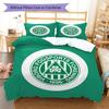 Viborg FF Bedding Quilt Set Quilt Cover Pillowcase Home Decoration Birthday Gift (1 * duvet cover + 2 * pillowcase, without core)