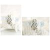 Fashion Unisex Alloy Music Note Pendant Keychain Keyring Key Ring Fob Decor