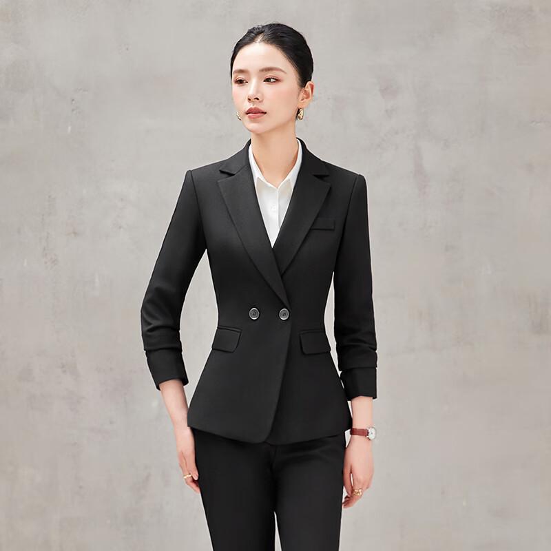 Women's Elegant Business Blazer Suit Set