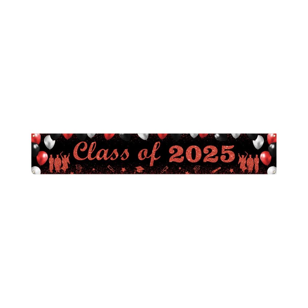 Graduation Season Long Banner Party Dance Graduation Decoration