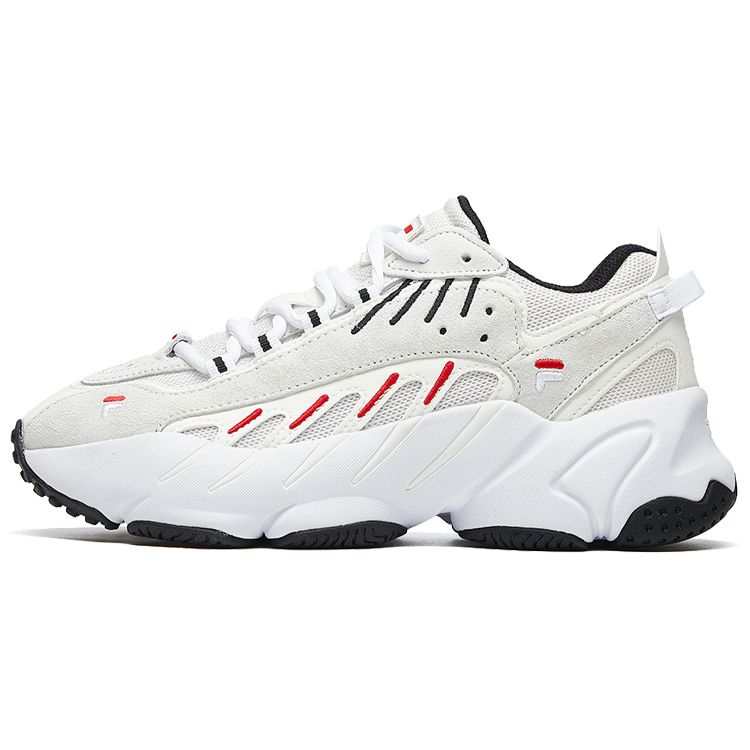 

FILA ADE Retro Low-Top Running Shoes Women sneaker Cream F12W011102FWT 36