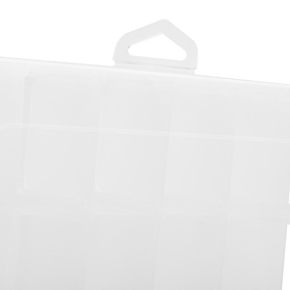 Storage Box Organizeis Organizer Portable Storing Transparent Organizer Plastic Adjustable Compartment Jewelry