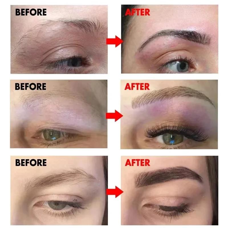 Augenbrauenwachstumsserum Wimpern Haarwachstum Anti Haarausfall Produkt Kahlheit Vorbeugen Voller Dicker Verlängernd Augenbrauen Make-up