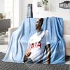 FC Tottenham Wappen Flanelldecke, Weiches Polyester, Modernes Design, Ganzjahres- für Camping, Reisen, Geschenke für Feiertage oder Geburtstage