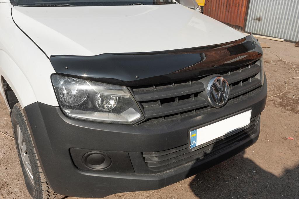 Дефлектор капота (EuroCap) для Volkswagen Amarok 2010-2022 гг