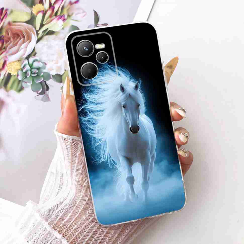 For Realme C 35 C35 Case 2022 Gold Dragon Cover Soft Silicone Fundas For Realme Narzo 50A Prime RealmeC35 Phone Case Bags