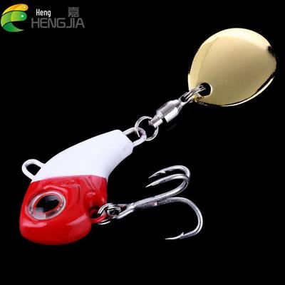 Hengjia Vib Spinner: Rotierender Kunstköder für Wolfsbarsch & Rapfen