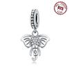 Copper Cute Elephant Pendants Bracelets Charm Fits Bangle For Women Jewellery Party Beautiful Gift DoItYourself Accessories