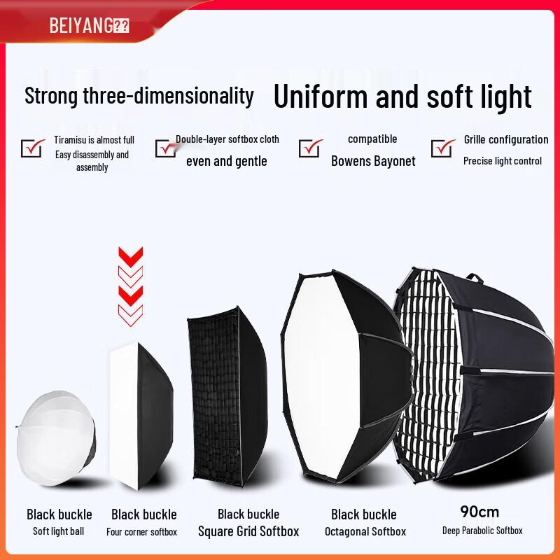 Beiyang Photography Softbox with Bowens Mount