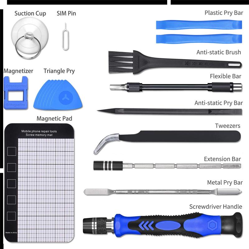 140 In 1 Precision Screwdriver Set Precision Screwdriver Set with Magnetic Bits Cell Phone Repair Tool Kit For Laptop Repair