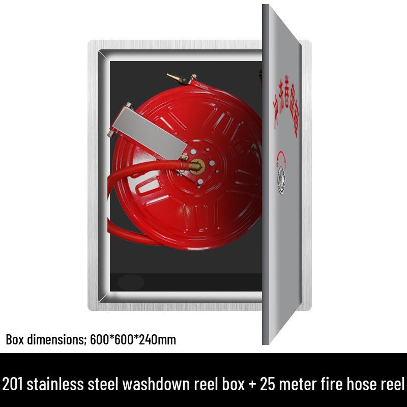 Stainless Steel Onshore Flushing Reel Box with Water Fire Hydrant