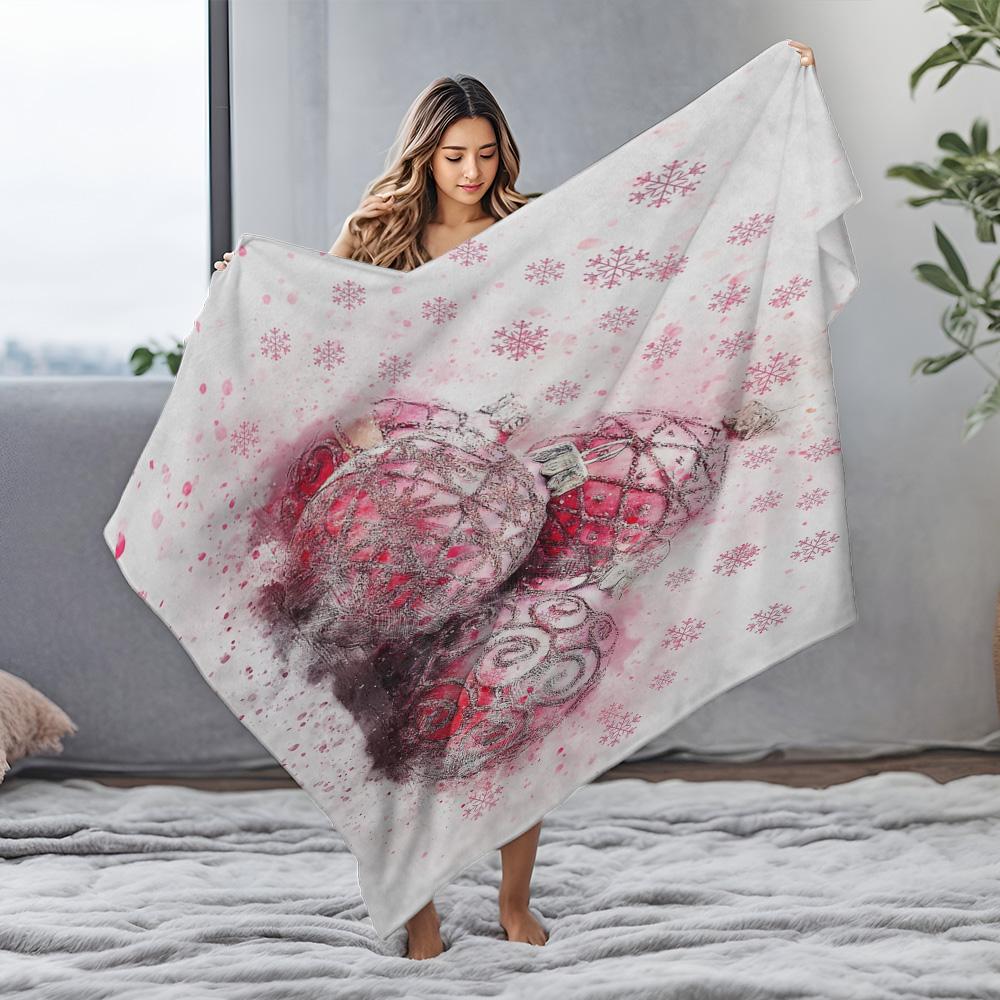 Tuniu Soft Cozy Blanket for Sofa Bed Room Decorative Throw Blanket Fashion Gift