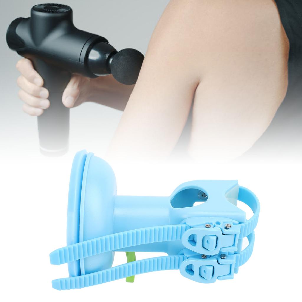 Massage Tool Holder Massager Wall Mount Percussive Muscle Massager Mount Suction Cup Massage Tool Holder for Wall and Door