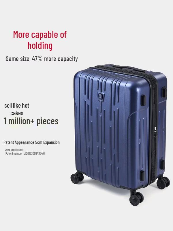 OIWAS Hardshell Suitcase with Charging Port