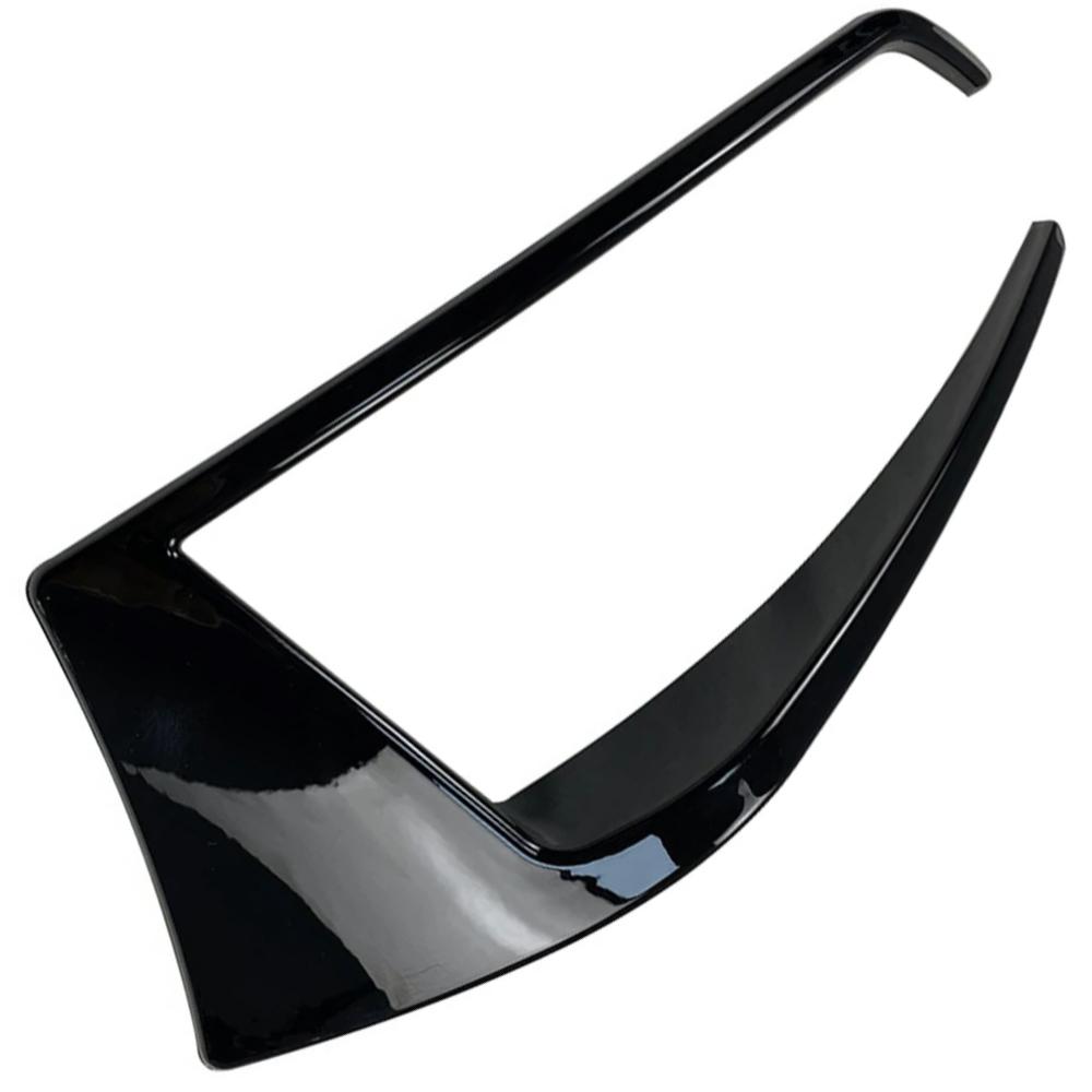 For VW Golf 7.5 Mk7.5 2016 2017 2019 2PCS Rear Bumper Splitter Spoiler Air Vent Cover Trim Glossy Black ABS NOT For Golf MK 7