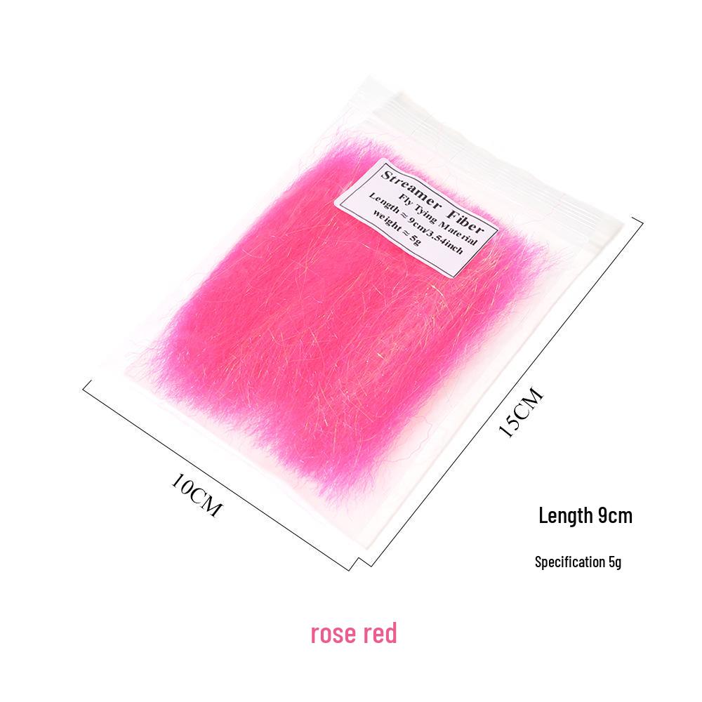 Combed Ice Silk Fiber Fly Fishing Jig Head & Nymph Tying Material