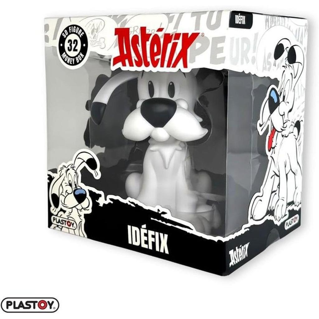 Tirelire - PLASTOY - Astérix Idéfix - Plastique - 15 cm