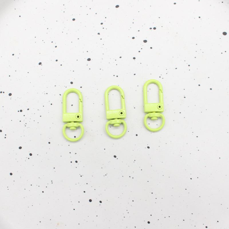Hebilla de Puerta Colorida de 9 mm con Pintura Horneada para Joyería DIY y Accesorios