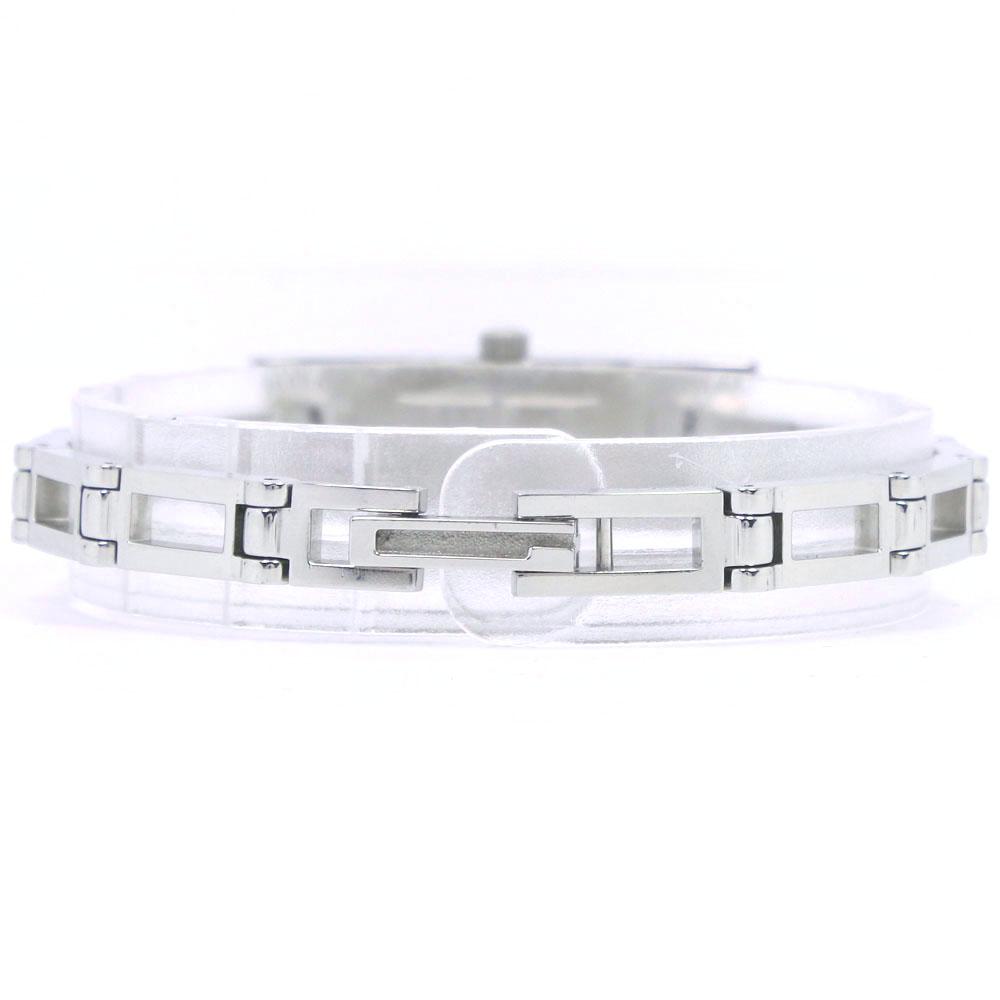 Gucci Watches 3900L grayDial Stainless Steel Quartz Analog Display Women Used