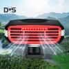 Portable Car Heater 12V Windshield Defroster Demister 360 Degree Rotatable Built-in Filter Chip Auto Defogger Heater
