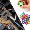 4-25 Stück Eloxierte Bunte Aluminiumscheibe M2 M2,5 M3 M4 M5 M6 M8 für Senkkopfschraube ISO7380 Elektronik Drohne DIY Dichtungen