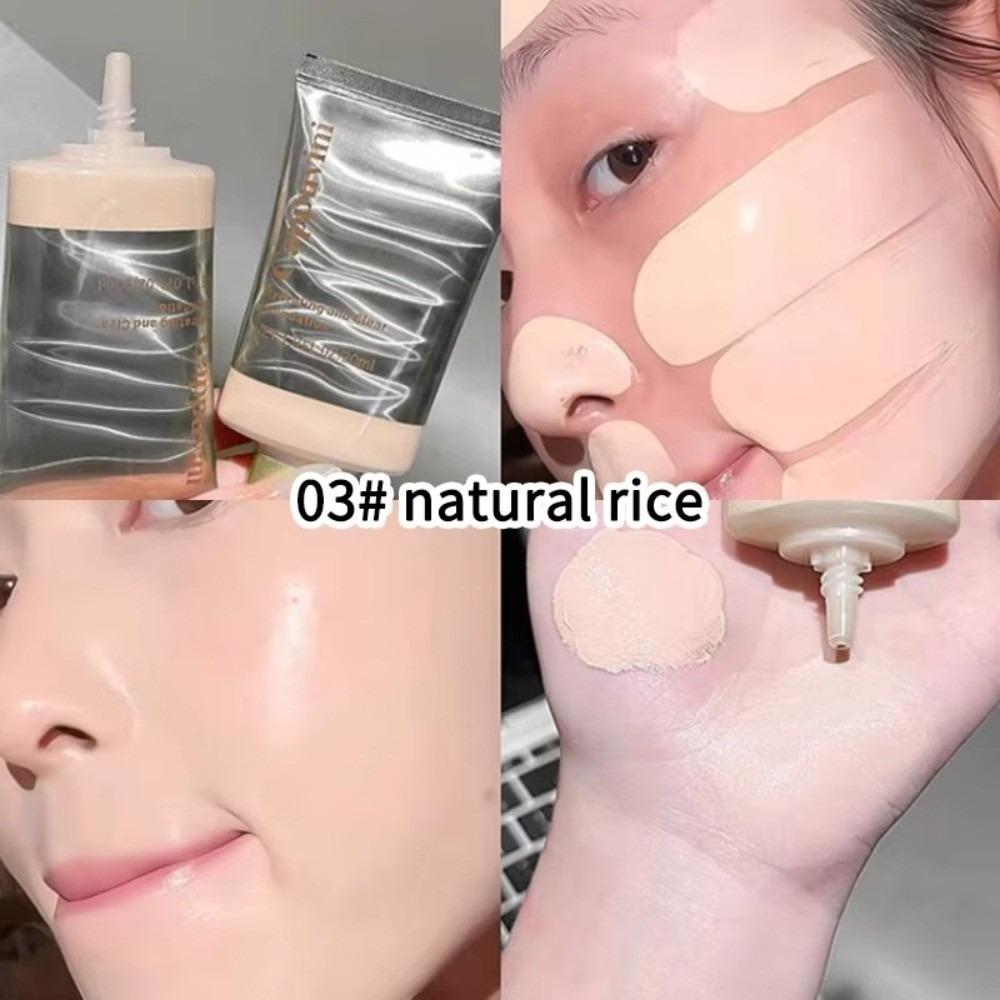 Moisturizing Moisturizing Liquid Foundation Smooth Fine Concealment Foundation Nourishes Skin Waterproof Clearing Foundation