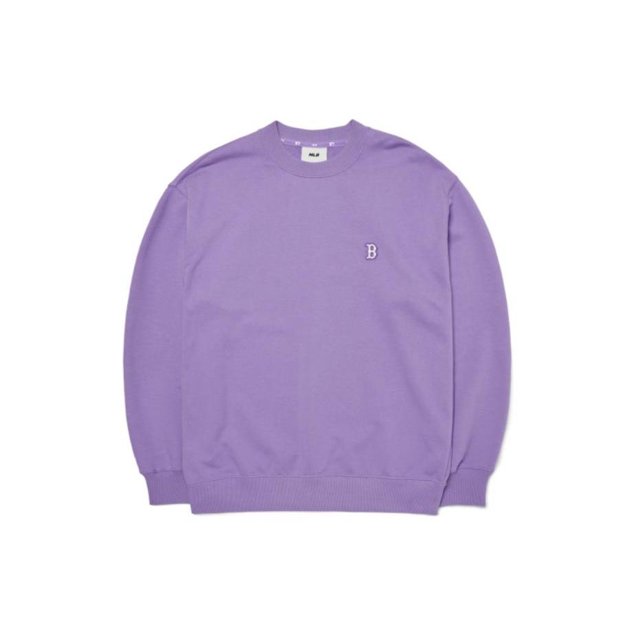New MLB Sweatshirts Unisex Purple 3AMTB0124-43LDS