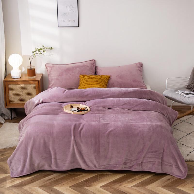 Thickened Golden Mink Fleece Winter Blanket 100x120cm