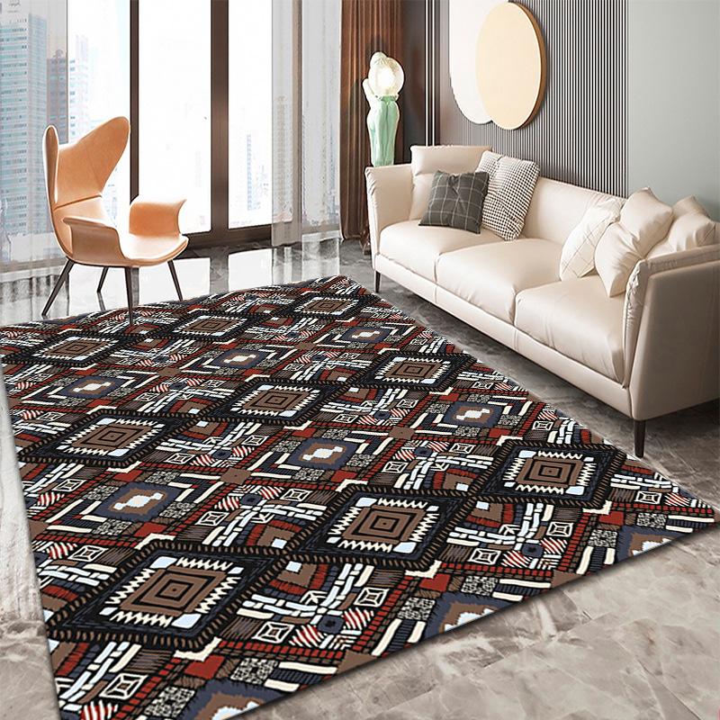 Persian Carpet Living Room Bohemian Retro Style Large Size Carpets Home Decoration Sofa Coffee Table Floor Mats Bedroom Rug