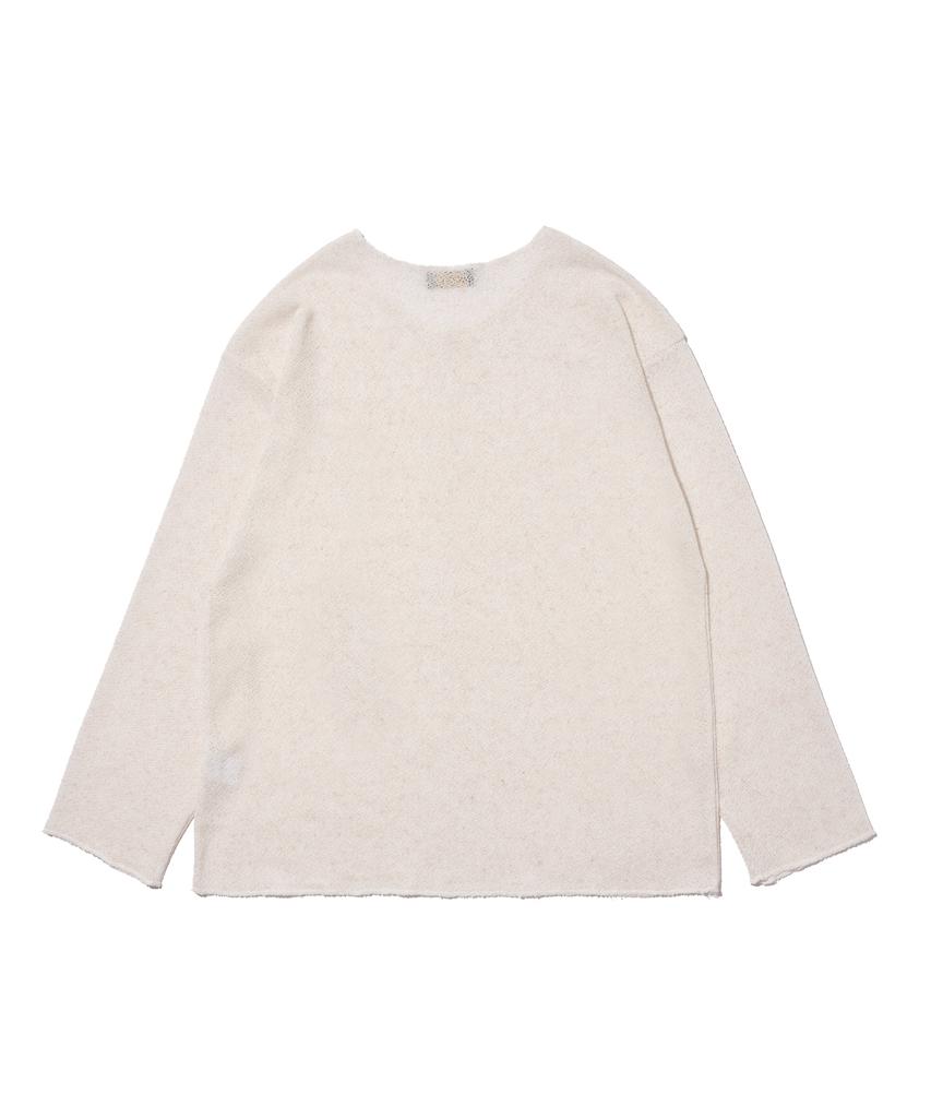 ANALOG MOOD First Linen Long Sleeve Knit (Ivory)