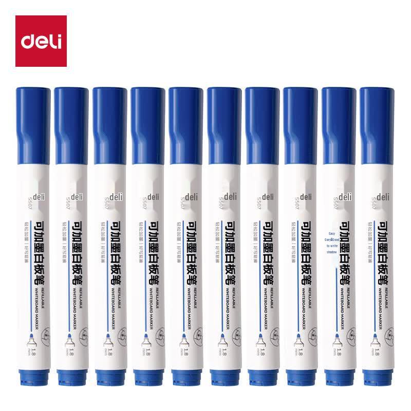 Deli S507 Refillable Whiteboard Marker