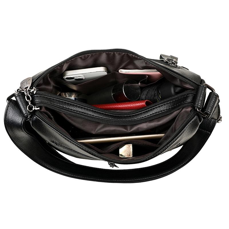 Luxury soft leather women's tote bag  large capacity  women's shoulder bags  designer bags