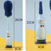 Flexible Silicone Bottle Brush Silicone Bottle Cup Scrubber Durable Bottle Brush Set  Home