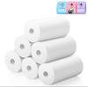 Durable Thermal Photo Paper for Children's Meow Meow Camera - 57x25 Instant Sticker Paper