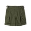 Bancheu Btb Cotton Weathercloth Gurkha Shorts - Olive
