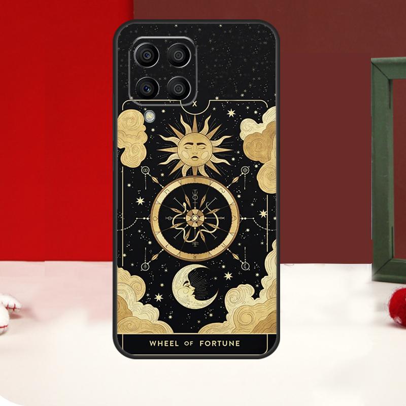 

Чехол-кошелек со знаками зодиака и картами Таро для Samsung Galaxy M11 M21 M31 M14 M34 M54 M12 M32 M52 M15 M13 M16 M36 M56 M53 M35 M55 Samsung M33