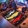 Vintage Car-themed Rug, Non-slip Rug, Suitable for Living Room, Bedroom, Game Room, Computer Room and Home Décor.