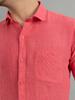 MONTE CARLO Mens Regular Fit Solid Half Sleeve Shirt