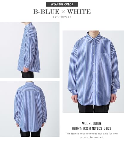 [IMPROVES] [NULL] Striped Long Sleeve Shirt