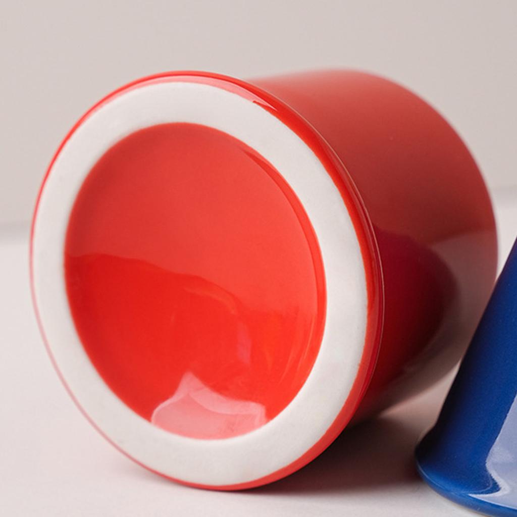 Zahnstocherhalter aus Keramik mit Deckel, Zahnstocherbox in leuchtenden Farben, Heimkunstdekor für Büros, Clubs, Bars, KTVs, Cafés, Hotels