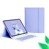Custodia in pelle con tastiera Bluetooth per iPad Air 10.2, slot per penna Pro11, custodia da 9,7/10,5 pollici