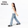 MO&Co. Little Moco Girls' Denim Flare Pants