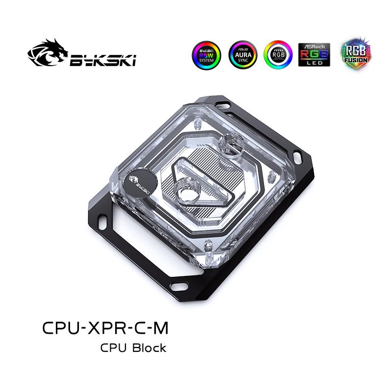 Bykski CPU Water Block Use for INTEL LGA115X 2011 1700 /AMD Ryzen 3/5/7 X470 X570 Water Cooler Radiator CPU-XPR-C-M/CPU-XPR-C-I