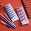 Pcs/Set 6 Morandi Color Ink Black Gel Pens Student Diary Pen Handbook Pen Office And Study Stationery School Supplies