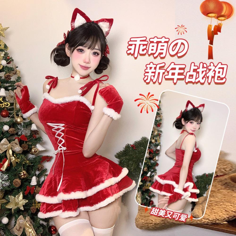 Domila's New Christmas Uniform Pure Desire Suit Bunny Halloween Pajamas Wholesale Christmas Stage Uniform