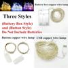 Fairy Light String Led Copper Wire String Light 1/2/3/5/10/30M USB/Battery Powered For Bedroom Garden Party Wedding Decoration