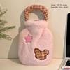 Plush Fleece Hot Water Bottle 400ml Hand Feet Warmer  for Hot and Cold Compress