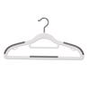 Rotatable Non-Slip Wide Shoulder Hanger for Wet/Dry Use - Multi-Functional, Traceless, Thickened Plastic Clothes Hanger